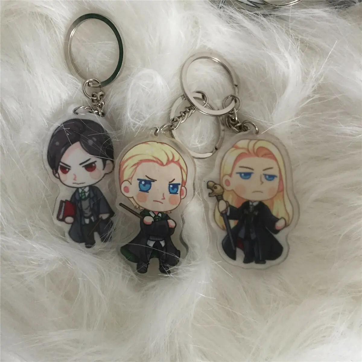 Harri Potter акриловый брелок с фигуркой Severus Snape Lucius Malfoy Draco|Реквизит для костюмов| |