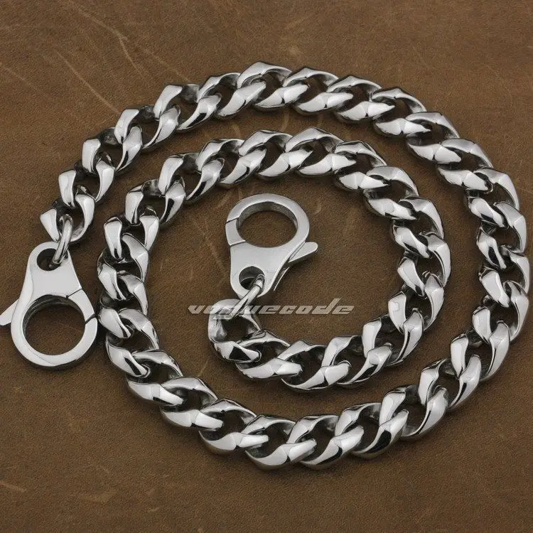 

14" ~ 36" 316L Stainless Steel Mens Wallet Chain 5A012WCA_#24