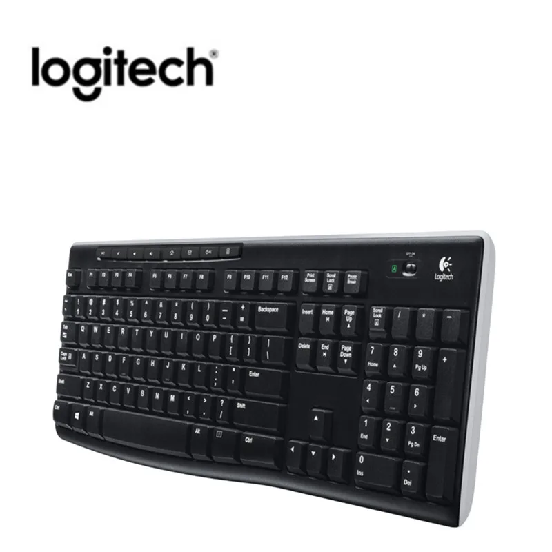 Logitech K270 Беспроводной-ассортимент клавиатур ноутбука, настольного компьютера, мультимедийная клавиатура