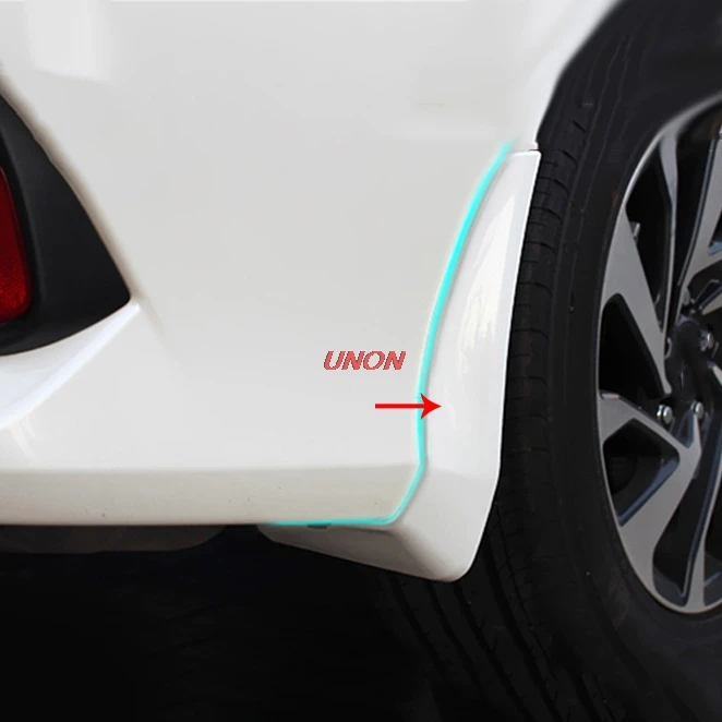 

Front & Rear Left+Right Splash Guard Mud Flaps for Honda Civic 10th 2016 2017 2018