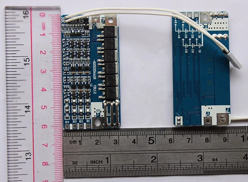 3 S 16a 10.8 В lifepo4 БМС/PCM/PCB Батарея защиты схема для 3 пакетов 18650 Батарея ячейки w/баланс w/температура