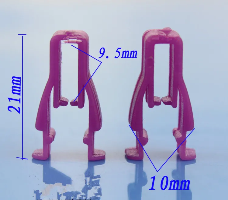 

10PCS High quality car dashboard console panel DVD CD snap clips suitable for Toyota RAV4 plastic fasteners