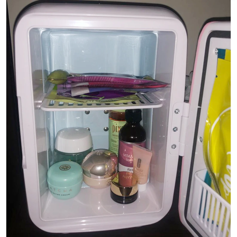 

Compact Size 4L Car Refrigerators Or Dual-Use 4L Home Car Use Refrigerators Ultra Quiet Low Noise Car Mini Refrigerators Freezer