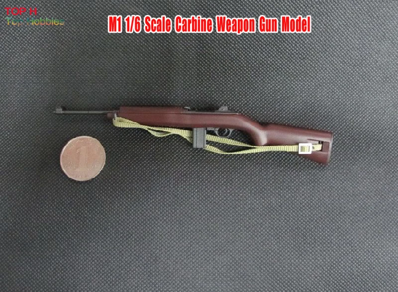 

1/6 Scale Soldier Annex World War II US Army M1 Carbine Weapon Gun Model For 12" Action Figure Soldier Model Accessory