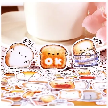 40pcs Creative Cute Self-made Bread Story/ food Scrapbooking Stickers /Decorative Sticker /DIY Craft Photo Albums kawaii