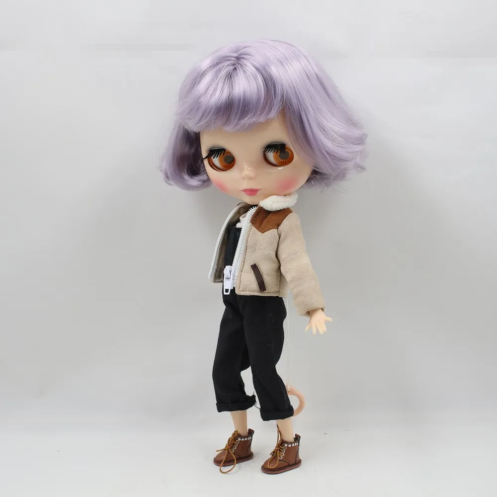 Blyth doll Leather shoes with four differents color for suitable  1/6 30cm 2