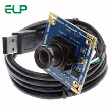 ELP 1 мегаписксельная камера 720 P USB Камера MJPEG 30fps CMOS OV9712 USB 2,0 безопасности мини-камера наблюдения с USB веб-камера