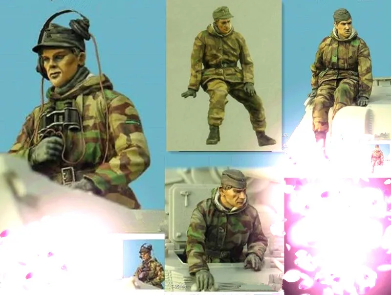 

1:35 Resin Figure Model Kit Unassambled Unpainted //T067(4 figures)