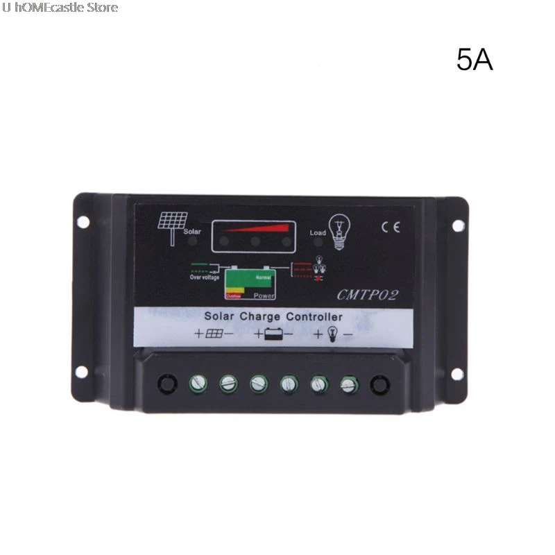5A/10A/15A/20A/30A 12/24V Солнечный контроллер зарядки панели Батарея Регулятор автоматического переключения Лидер продаж - Цвет: 5