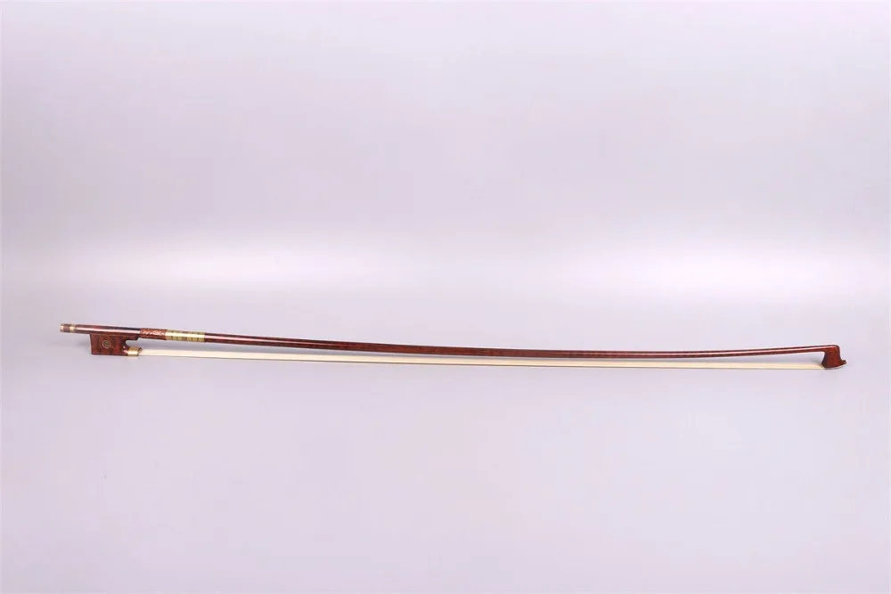 Yinfente 4/4 Скрипка Лук Snakewood цветок жемчужина инкрустация натуральная Монголия конский хвост хорошо сбалансированный полный размер