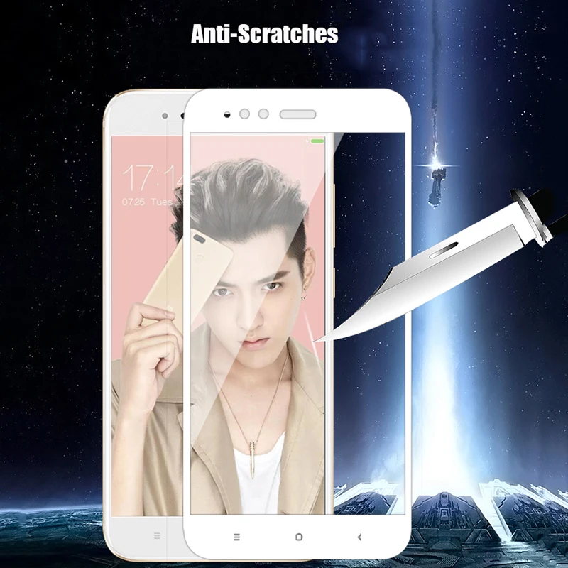 MAKAVO-For-Xiaomi-Mi5X-Tempered-Glass-2-5D-Full-Cover-Mi-5X-Screen-Protector-Explosion-Proof (2)