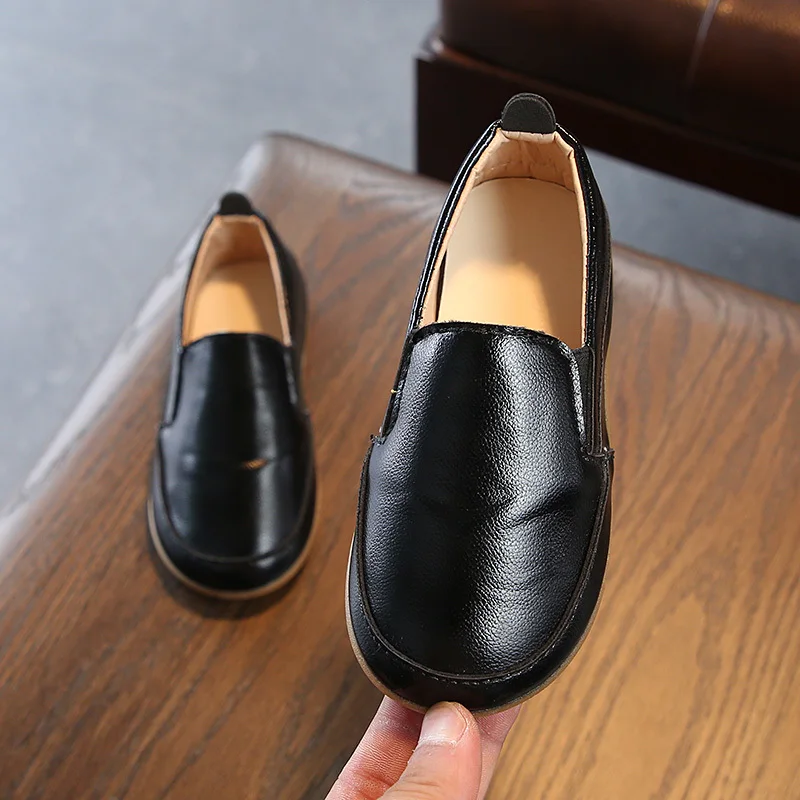 Mumoresip Boys Loafers Children's Casual Leather Shoes Kids School Flats...
