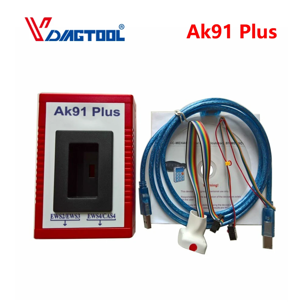 

2019 Newest Key Tool For BMW AK91 Plus AK91+ Key Programmer V4.00 For BMW EWS 1995-2009 Supports EWS4.4 AK90 Update Version