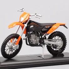 Maisto 1:18 миниатюрные весы KTM 450 EXC мотоцикл грязи гоночные транспортные средства литье под давлением модель игрушки гоночные миниатюрные хобби коллекторы