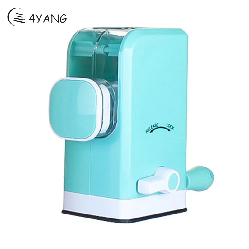 

4YANG 2018 New Multi-function Home Kitchen Manual Meat Grinder Food Vegetable Spice Processor Chopper Blue Quick Shredder