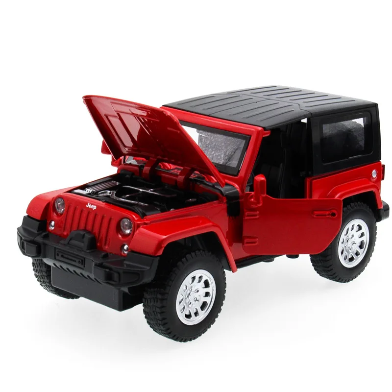 2017 Лидер продаж 1:32 внедорожник Wrangler литья под давлением сплава металла роскошь
