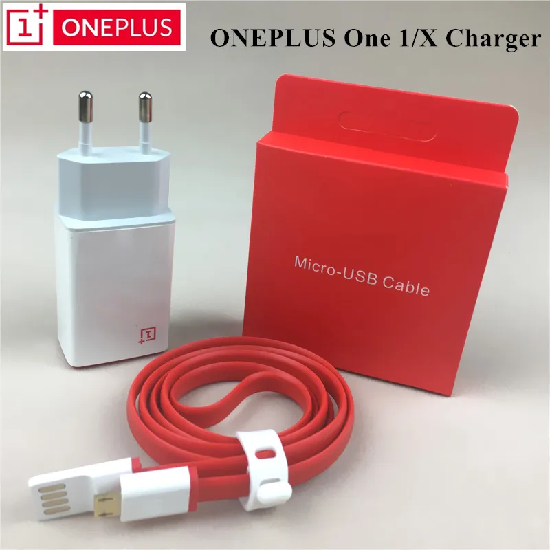 Original Oneplus one 1/X charger 100cm Micro USB cable,5V 2A US/EU