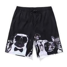 Летние Для мужчин Пляжные шорты для серфинга пляжные шорты быстросохнущие плавки-боксеры Мужские Шорты для купания Спорт бег, занимающихся бегом трусцой, большие размеры, S-3XL