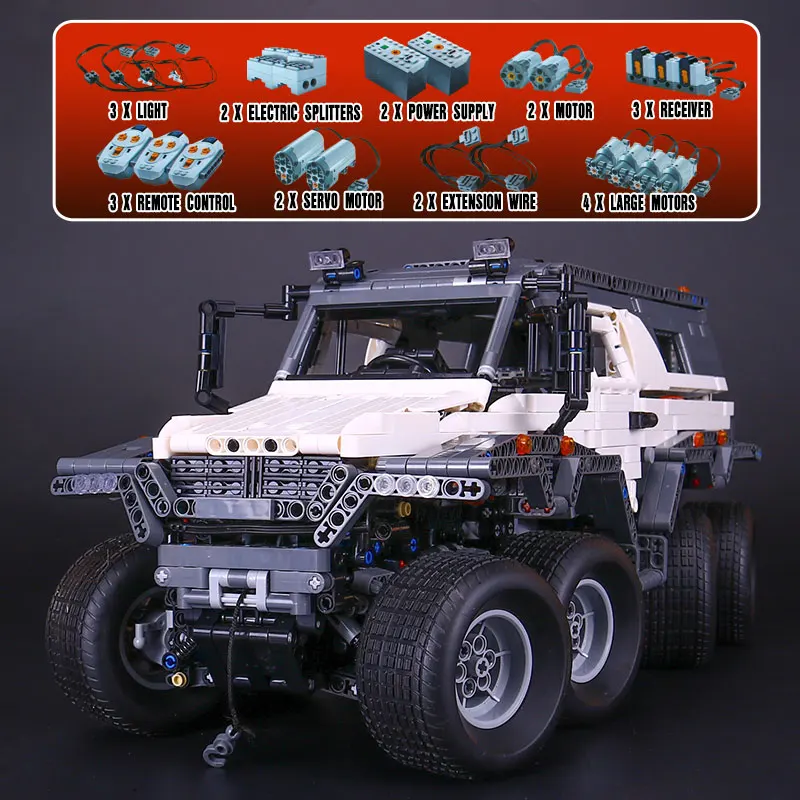 

LEPIN 23011 Technic Series Off-road vehicle Assembling Building Kits Block Brick Compatible with Legoinglys 5360 Educational Toy
