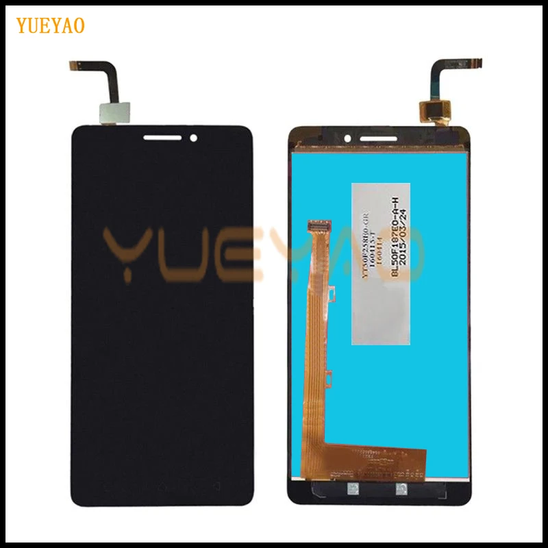 

YUEYAO LCD For Lenovo Vibe P1M LCD Display Touch Screen Digitizer Assembly P1ma40 P1mc50 LCD For 5.0" Lenovo Vibe P1M Display