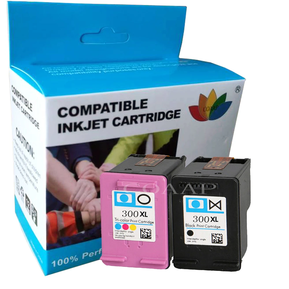 Cartouche d'encre pour imprimante HP 300 XL et 300, remplacement pour  Deskjet d'encre D1600, D1658, D1660, D1663, D1668, D2500, Compatible |  AliExpress