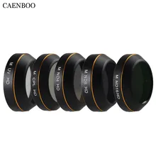 CAENBOO Lens Filter UV CPL Star Neutral Density ND 4 8 16 5in1 Filter Protector Drone For DJI Mavic Pro Professional Accessories