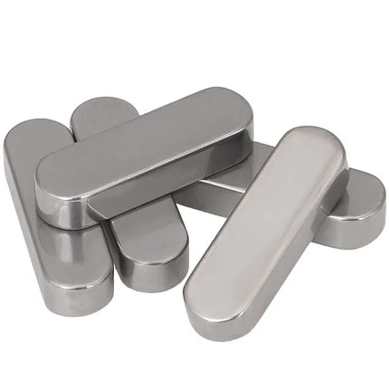 

2pcs M8 pins Flat key Round Type A pin 304 stainless steel length 16mm-60mm