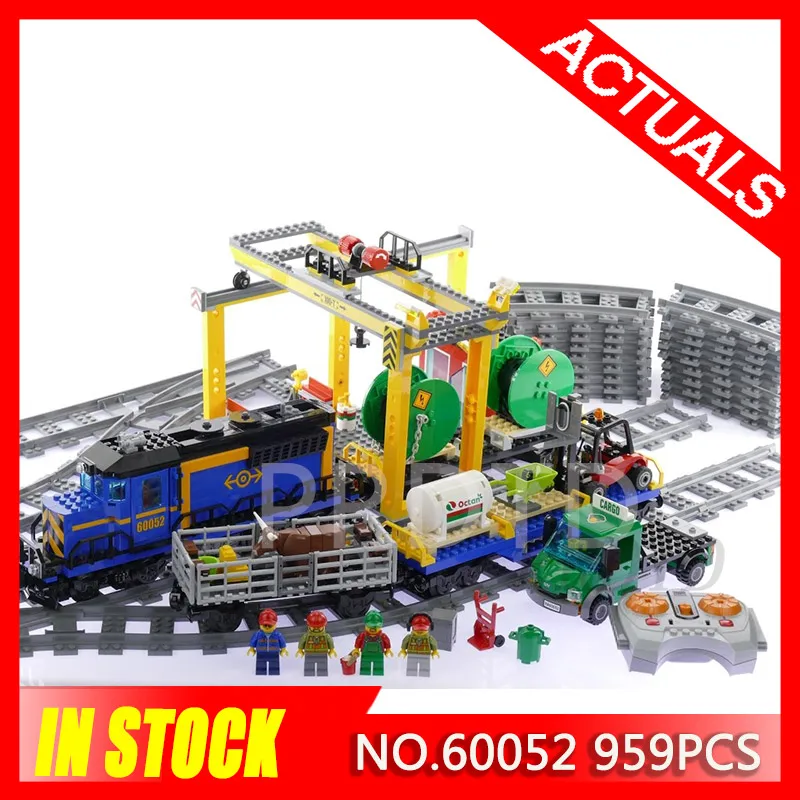 

City Series 60052 The Cargo Train Set Model RC Building Blocks Bricks Educational Toys LegoING for Children Christmas Gifts