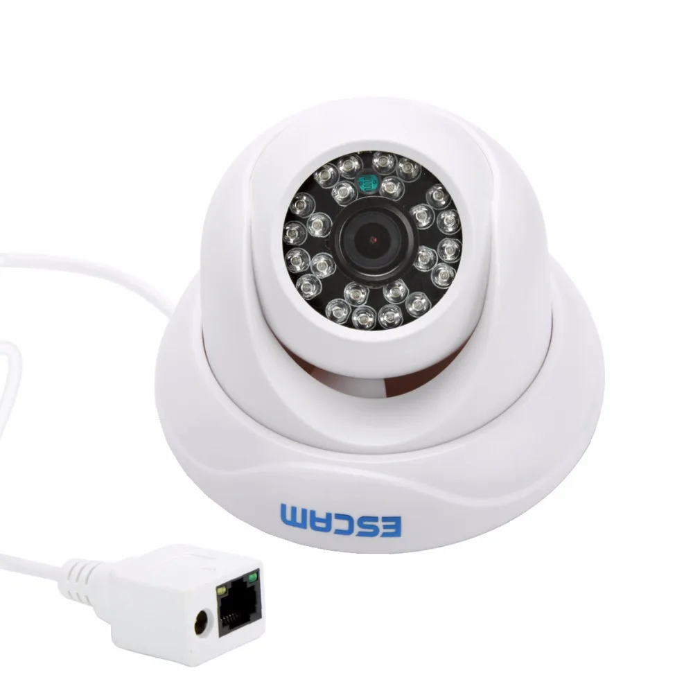 

Escam Snail QD500 Waterproof 1MP Conch Mini IP Camera IR Outdoor HD 720P IR Cut ONVIF P2P CCTV Security Mobile Detection Monitor