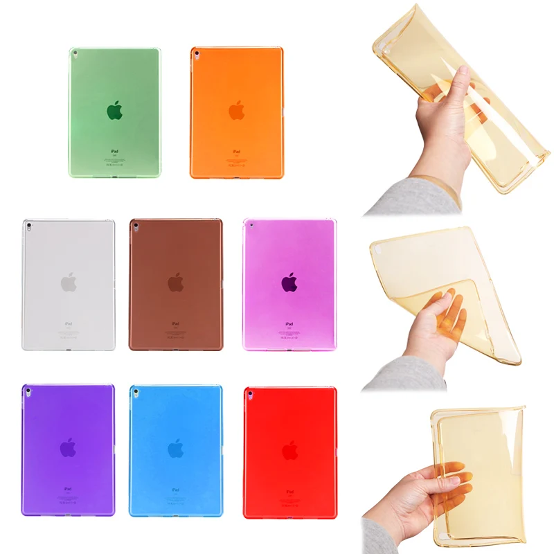 

Case for iPad Pro 9.7 inch, Crystal Clear TPU Soft Case Cover Transparent Ultra Thin Shell Tablet Cover A1673 A1674 A1675