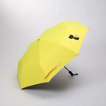 

Small Sun Clear Cat windproof Umbrellas rain women Parasol Ladies Uv Umbrella For kids girls Folding Unbrella parapluie homme