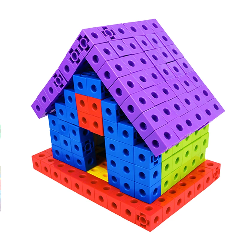 100pcs Construction Toy Kids Cube Building Blocks Educational Toys For Children juguetes Baby DIY Design Funny Bricks brinquedos