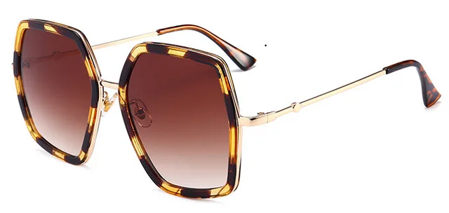 Новые Популярные Квадратные роскошные солнцезащитные очки, женские брендовые солнцезащитные очки двух цветов, женские солнцезащитные очки без логотипа, мужские солнцезащитные очки унисекс UV400
