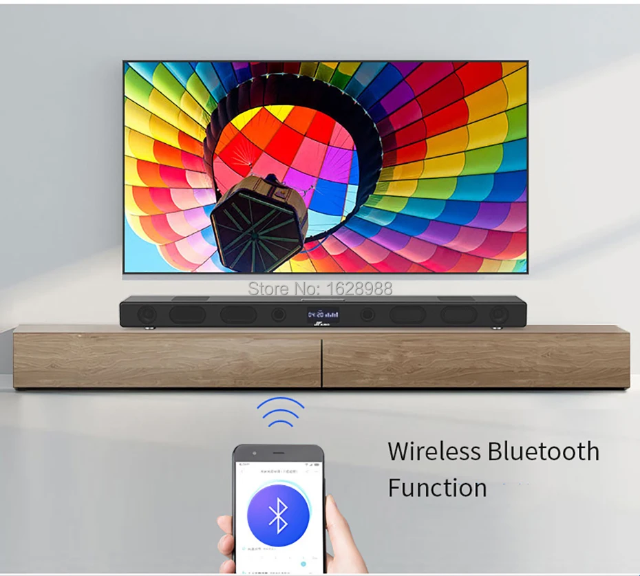 60 Вт A9K беспроводной Саундбар с беспроводным микрофоном K tv сабвуфер Bluetooth Звуковая Панель для ТВ динамик домашний кинотеатр бас AUX TF USB