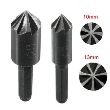 

Time-limited Woodworking Ferramentas Marcenaria 10mm/13mm 1/4 Inch Hex Shank 7 Flutes Hcs Chamfering Cutter Reamer Chamfer
