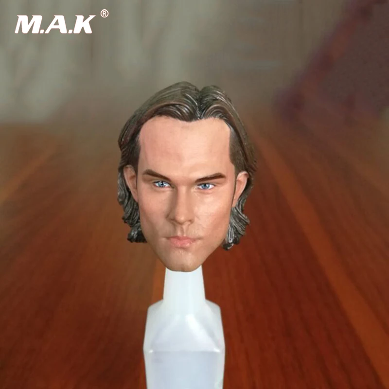 

1/6 Male Head Sculpt 1/6 Supernatural Sam Winchester Jared Padalecki HeadPlay Head Carved Model Toys Fit 12" Action Figure Body