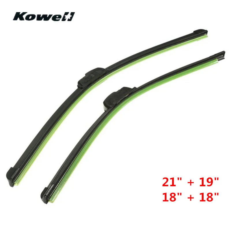 Универсальные 2"+ 19"/1"+ 18" 2 шт. j-крюк Bracketless передние щетки стеклоочистителя для автомобильного дворника