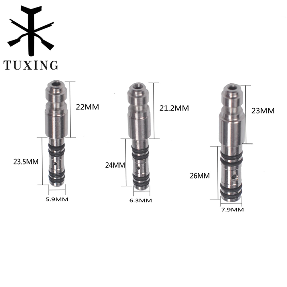 

TUXING Pcp Adaptor for Air Charging 6mm 6.4mm 8mm 1set/lot