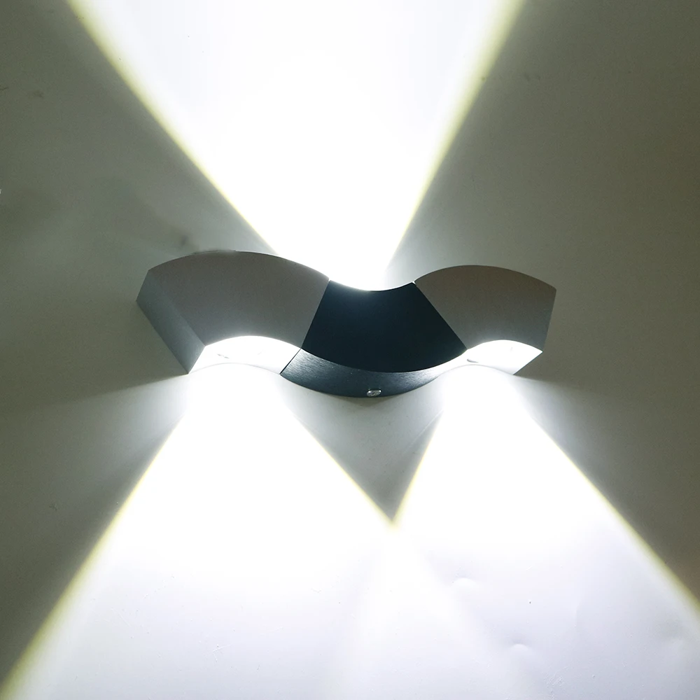 Luminária de Parede Led de Alumínio 9w para Hall Quarto Corredor Banheiro 110v 220v jq 3w 6 Luminária de parede led de alumínio 110v