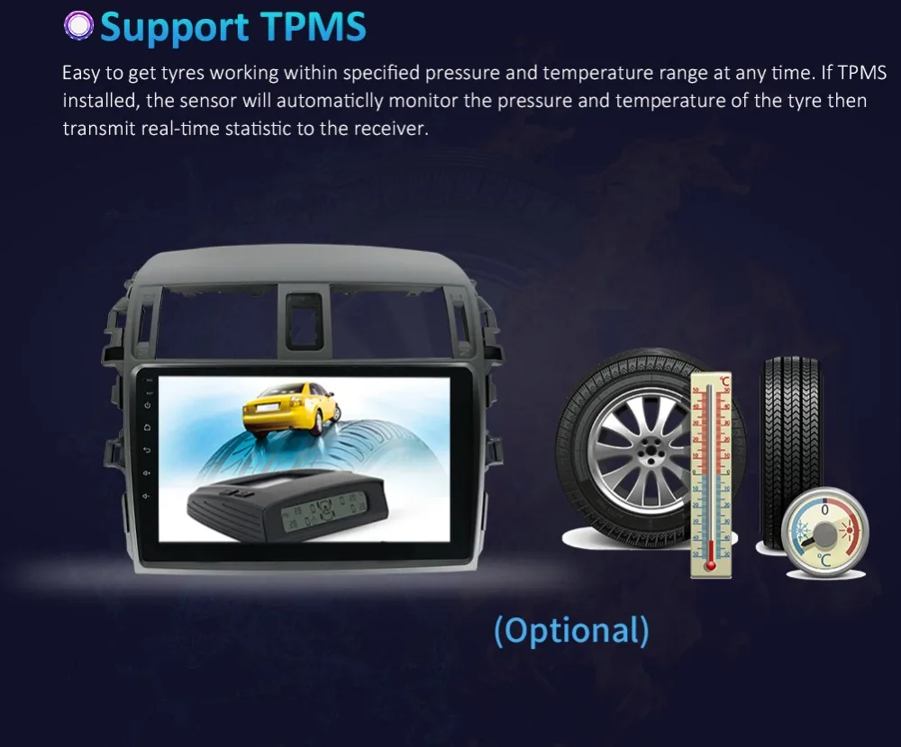 Cheap For Toyota Corolla Android 8.1 Car Multimedia player Gps Navigation radio car free built-in map+rear camera support OBD TPMS DAB 14 Cheap For Toyota Corolla Android 8.1 Car Multimedia player Gps Navigation radio car free built-in map+rear camera support OBD TPMS DAB 14