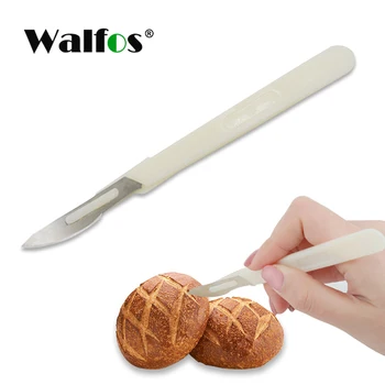 

WALFOS Western-style Bread Arc Curved Bread Knife European Baguette Cutting Cutter Pastry Bagel Home Kitchen Tools