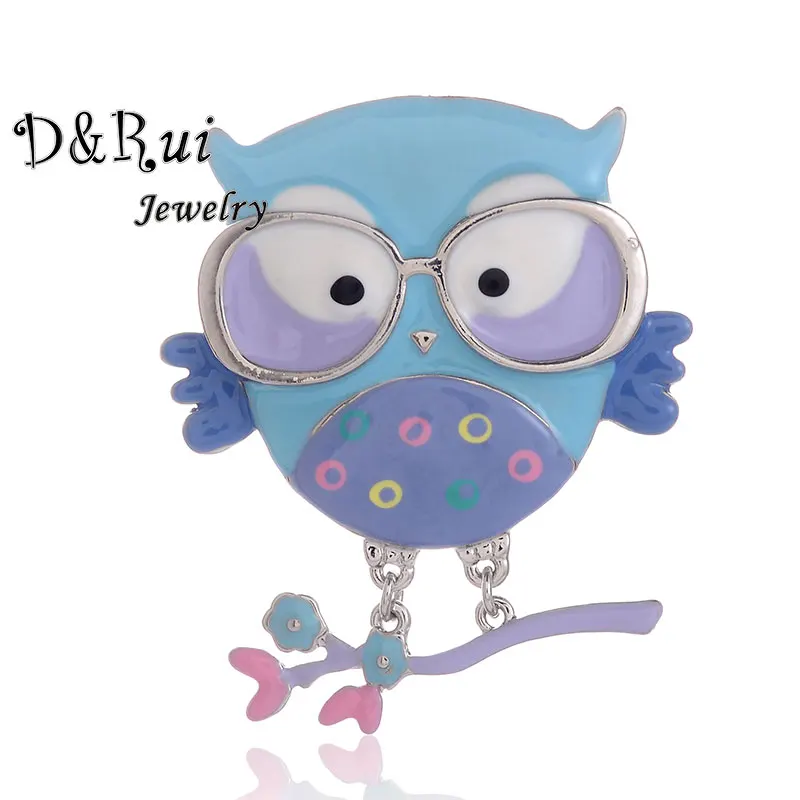 

Enamel Fashion Girls Brooches Pins Alloy Cartoon Cute Animals Owl Brooch Jewelry for Women Classic Girls Scarf Dress Accessories