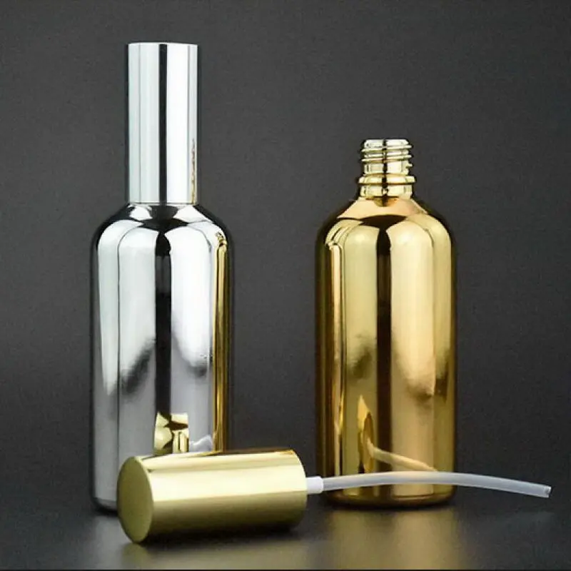 100ML Special gold plated glass cocktail bitters flame spray spray