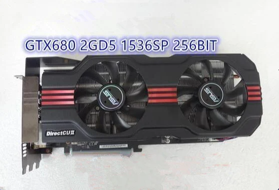  Used original graphics card for the ASUS GTX680 2G DDR5 256bit PCI-E 3.0 