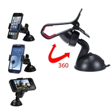 Woweinew 360 rotation Universal Car Windshield Mount Holder phone car holder For iPhone free shipping & wholesale