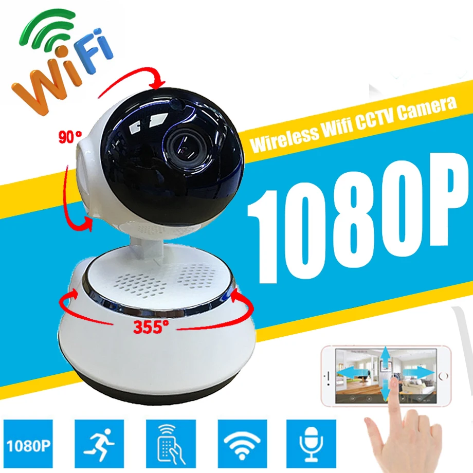 

Home Security IP Camera Wireless Smart WiFi Camera Audio Record Surveillance Baby Monitor Remote monitoring 720P 1080P V380 APP