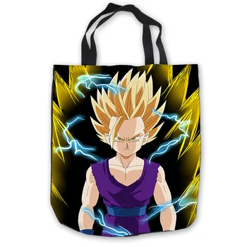 

Custom Canvas dragonball ToteBags Hand Bags Shopping Bag Casual Beach HandBags Casual 180713-1-33
