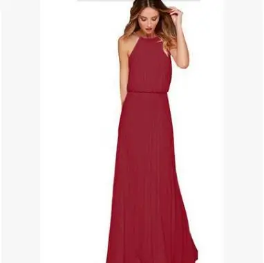 Новинка 2017 г. Повседневное летнее сексуальное с открытыми плечами Макси женское