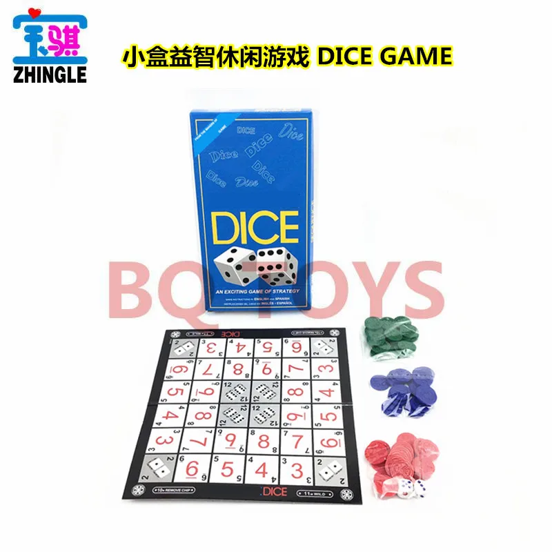 

Children's party parent-child game bar entertainment props dice sequence game chess DICE GAME TOY