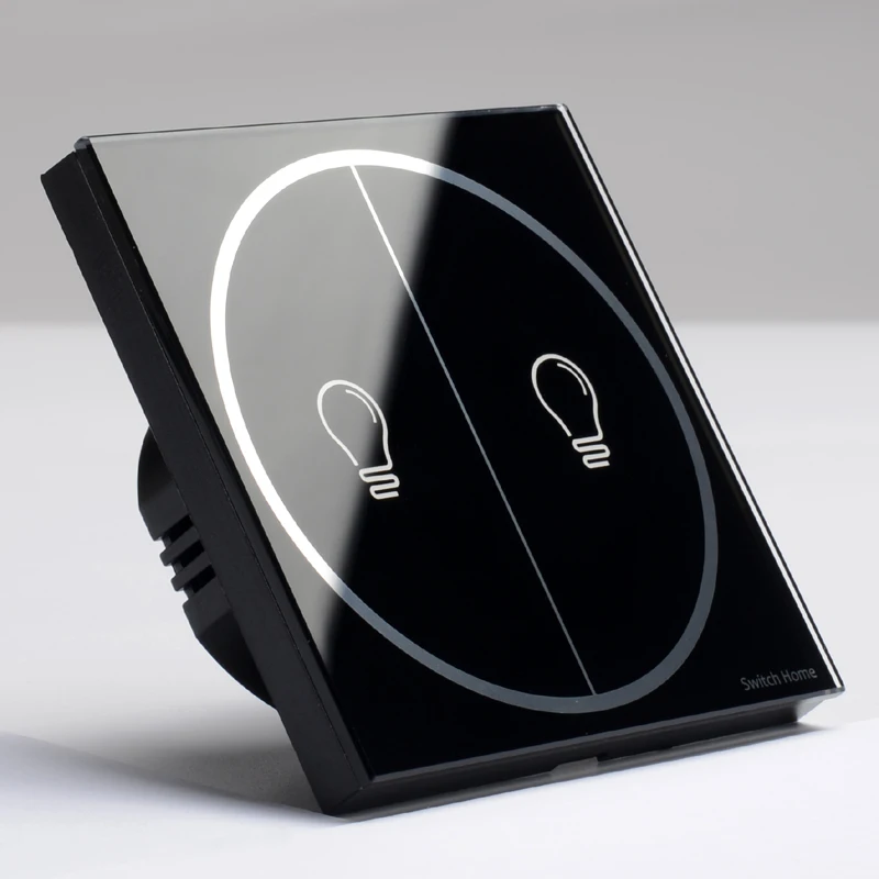 WIFI smart touch switch, Wireless Remote Control wifi Switch, Glass panel touch light Switch, Smart Sensor Wall light switch (6)